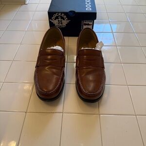 Dockers Colleague Men's Tan Leather Slip-On Loafers